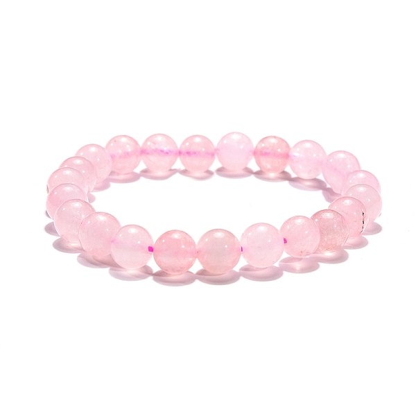 PandaHall Natural Rose Quartz Beaded Stretch Bracelets, Round, 2 inch(5.2cm), Bead: 8mm Rose Quartz Pink
PandaHall Natural Rose Quartz Beaded Stretch Bracelets, Round, 2 inch(5.2cm), Bead: 8mm Rose Quartz Pink