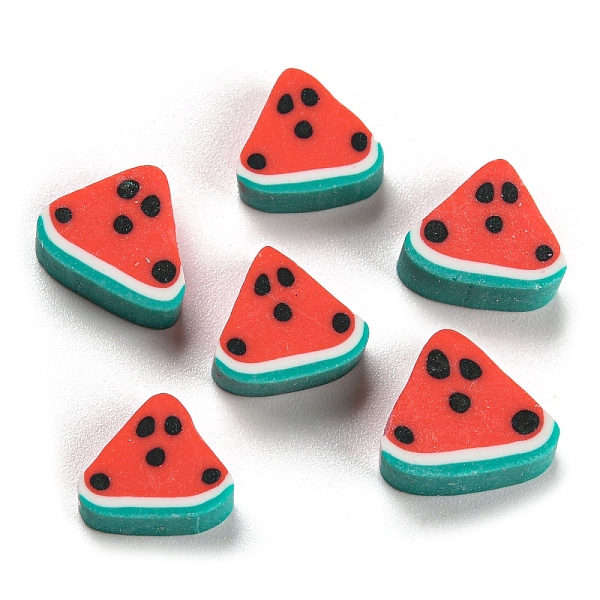 PandaHall Handmade Polymer Clay Bead, Watermelon Slice, Red, 9~11.5x8.5~12x4~4.5mm, Hole: 1.5mm Polymer Clay Watermelon Red
PandaHall Handmade Polymer Clay Bead, Watermelon Slice, Red, 9~11.5x8.5~12x4~4.5mm, Hole: 1.5mm Polymer Clay Watermelon Red