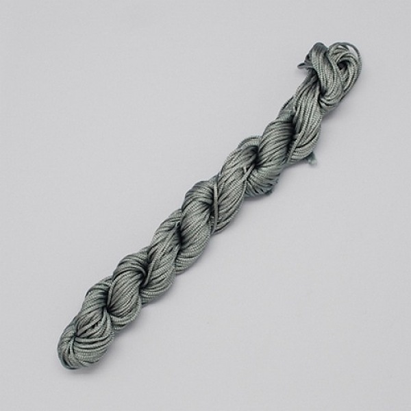 PandaHall 22M Nylon Jewelry Thread, Nylon Cord for Bracelets Making, Gray, 1mm Nylon Gray
PandaHall 22M Nylon Jewelry Thread, Nylon Cord for Bracelets Making, Gray, 1mm Nylon Gray