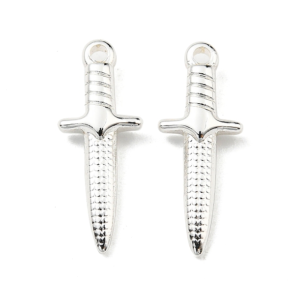 PandaHall 304 Stainless Steel Pendants, Dagger Charm, 925 Sterling Silver Plated, 24x9x4mm, Hole: 1.8mm 304 Stainless Steel Others
PandaHall 304 Stainless Steel Pendants, Dagger Charm, 925 Sterling Silver Plated, 24x9x4mm, Hole: 1.8mm 304 Stainless Steel Others