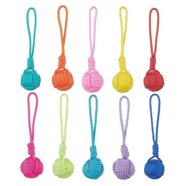 PandaHall Polyester Cord Knitted Ball Wood Pendant Decoration, Round, Mixed Color, 101mm Polyester Round Multicolor
PandaHall Polyester Cord Knitted Ball Wood Pendant Decoration, Round, Mixed Color, 101mm Polyester Round Multicolor