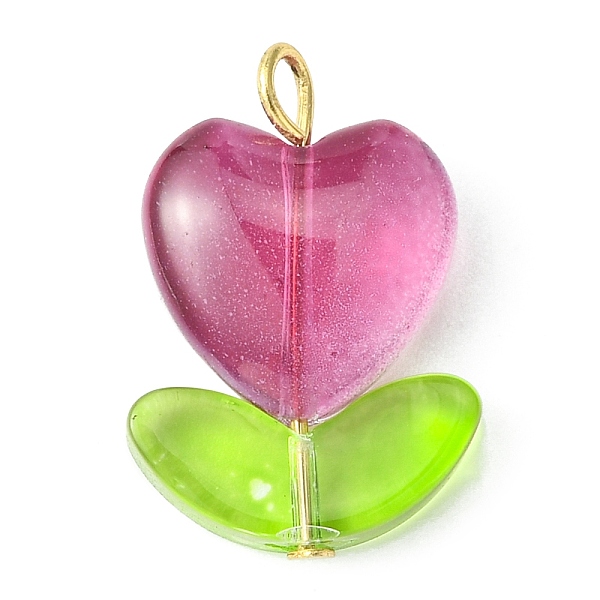 PandaHall Heart Flower & Leaf Glass Pendants, with Golden Tone 304 Stainless Steel Loops, Mixed Color, 20x13.9x8mm, Hole: 2mm Glass Flower..., Multicolor
PandaHall Heart Flower & Leaf Glass Pendants, with Golden Tone 304 Stainless Steel Loops, Mixed Color, 20x13.9x8mm, Hole: 2mm Glass Flower..., Multicolor