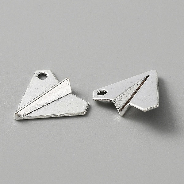 PandaHall Tibetan Style Alloy Pendants, Paper Plane, Antique Silver, 17x18.5x3.5mm, Hole: 2mm Alloy Others
PandaHall Tibetan Style Alloy Pendants, Paper Plane, Antique Silver, 17x18.5x3.5mm, Hole: 2mm Alloy Others