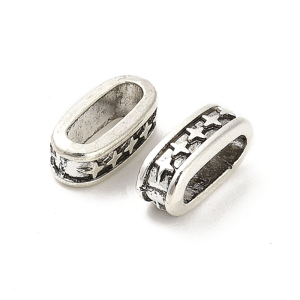 PandaHall Tibetan Style Alloy Pendants, Oval, Antique Silver, 11.5x4.5x6mm, Hole: 3x8mm Alloy Oval
PandaHall Tibetan Style Alloy Pendants, Oval, Antique Silver, 11.5x4.5x6mm, Hole: 3x8mm Alloy Oval