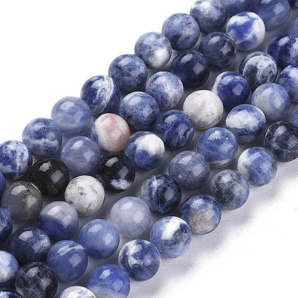 PandaHall Natural Sodalite Beads Strands, Round, 6mm, Hole: 1mm, about 37pcs/Strand, 15.16 inch(38.5cm) Sodalite Round
PandaHall Natural Sodalite Beads Strands, Round, 6mm, Hole: 1mm, about 37pcs/Strand, 15.16 inch(38.5cm) Sodalite Round