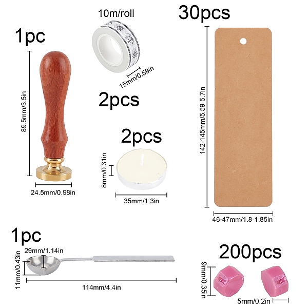 PandaHall CRASPIRE DIY Scrapbook Making Kits, Including Brass Wax Seal Stamp, Stainless Steel Wax Sticks Melting Spoon, Blank Kraft Paper..., Multicolor
PandaHall CRASPIRE DIY Scrapbook Making Kits, Including Brass Wax Seal Stamp, Stainless Steel Wax Sticks Melting Spoon, Blank Kraft Paper..., Multicolor