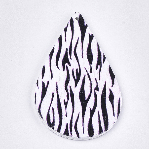 PandaHall Printed Wooden Big Pendants, Dyed, teardrop, Colorful, 59x36x2.5mm, Hole: 1.5mm Wood Teardrop
PandaHall Printed Wooden Big Pendants, Dyed, teardrop, Colorful, 59x36x2.5mm, Hole: 1.5mm Wood Teardrop