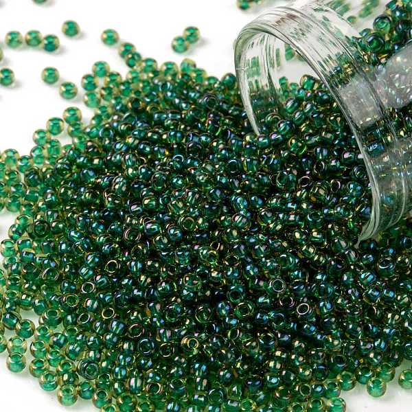 PandaHall TOHO Round Seed Beads, Japanese Seed Beads, (242) Inside Color Jonquil/Emerald Lined, 11/0, 2.2mm, Hole: 0.8mm, about...
PandaHall TOHO Round Seed Beads, Japanese Seed Beads, (242) Inside Color Jonquil/Emerald Lined, 11/0, 2.2mm, Hole: 0.8mm, about...