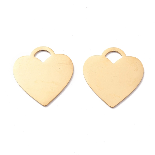 PandaHall Ion Plating(IP) 304 Stainless Steel Pendants, Heart, Golden, 26x25x1mm, Hole: 5x7mm 304 Stainless Steel Heart
PandaHall Ion Plating(IP) 304 Stainless Steel Pendants, Heart, Golden, 26x25x1mm, Hole: 5x7mm 304 Stainless Steel Heart