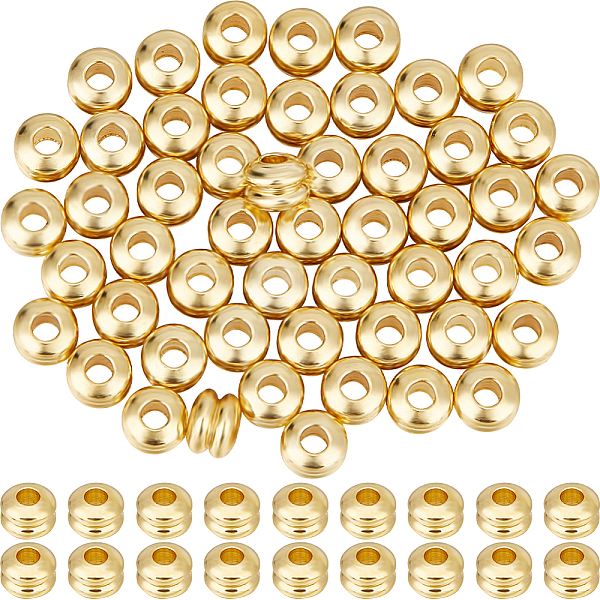 PandaHall Beebeecraft 1 Box 80Pcs Grooved Beads 14K Gold Plated Brass Round Column Beads Golden Metal Connector Beads for DIY Bracelet...
PandaHall Beebeecraft 1 Box 80Pcs Grooved Beads 14K Gold Plated Brass Round Column Beads Golden Metal Connector Beads for DIY Bracelet...