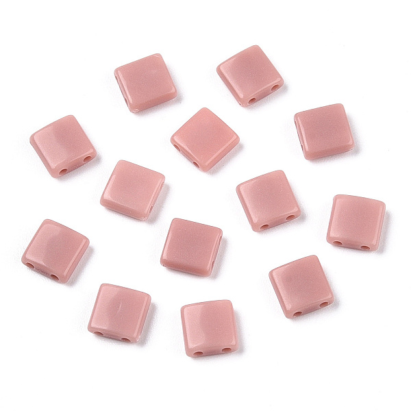 PandaHall Opaque Acrylic Slide Charms, Square, Light Coral, 5.2x5.2x2mm, Hole: 0.8mm. Acrylic Square
PandaHall Opaque Acrylic Slide Charms, Square, Light Coral, 5.2x5.2x2mm, Hole: 0.8mm. Acrylic Square