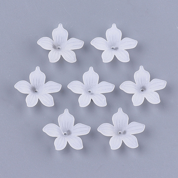 PandaHall 5-Petal Transparent Acrylic Bead Caps, Frosted, Flower, Clear, 20x21.5x5mm, Hole: 1.2mm Acrylic Clear
PandaHall 5-Petal Transparent Acrylic Bead Caps, Frosted, Flower, Clear, 20x21.5x5mm, Hole: 1.2mm Acrylic Clear