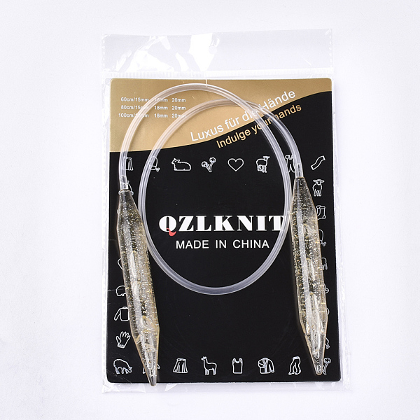 PandaHall PVC Wire PC Circular Knitting Needles, Pale Goldenrod, 80x1.8cm Plastic Yellow
PandaHall PVC Wire PC Circular Knitting Needles, Pale Goldenrod, 80x1.8cm Plastic Yellow