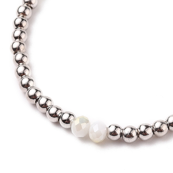 PandaHall Adjustable Nylon Cord Braided Bead Bracelets, with Glass Seed Beads and Round Brass Beads, White, Platinum, Inner Diameter: 2-1/4~...
PandaHall Adjustable Nylon Cord Braided Bead Bracelets, with Glass Seed Beads and Round Brass Beads, White, Platinum, Inner Diameter: 2-1/4~...