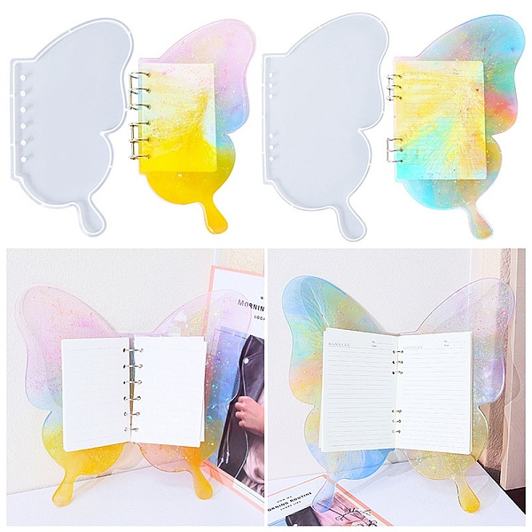 PandaHall Butterfly Binder Cover DIY Silhouette Silicone Molds, Decoration Making, Resin Casting Molds, For UV Resin, Epoxy Resin Jewelry..., White
PandaHall Butterfly Binder Cover DIY Silhouette Silicone Molds, Decoration Making, Resin Casting Molds, For UV Resin, Epoxy Resin Jewelry..., White