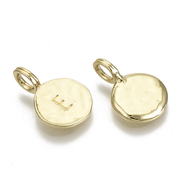 PandaHall Alloy Pendants, Cadmium Free & Nickel Free & Lead Free, Flat Round with Letter, Real 18K Gold Plated, Letter.E, 17x11.5x1.5mm...
PandaHall Alloy Pendants, Cadmium Free & Nickel Free & Lead Free, Flat Round with Letter, Real 18K Gold Plated, Letter.E, 17x11.5x1.5mm...