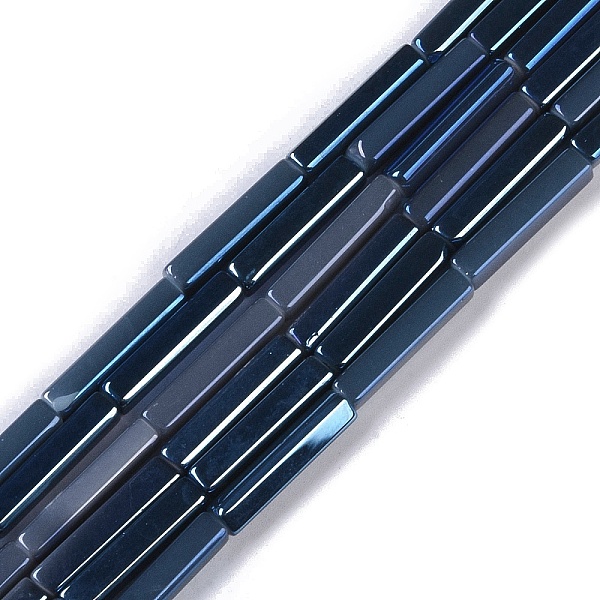 PandaHall Electroplate Glass Beads Strands, Rectangle, Prussian Blue, 19.5~20x3.5~4x3.5~4mm, Hole: 1mm, about 38pcs/strand, 29.13''(74cm)...
PandaHall Electroplate Glass Beads Strands, Rectangle, Prussian Blue, 19.5~20x3.5~4x3.5~4mm, Hole: 1mm, about 38pcs/strand, 29.13''(74cm)...