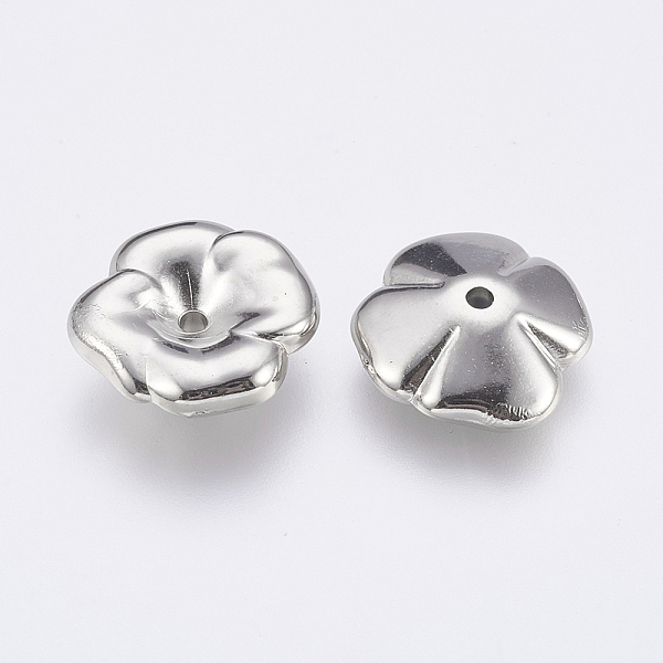 PandaHall CCB Plastic Bead Caps, Flower, Platinum, 17x5.5mm, Hole: 1.5mm, Inner Diameter: 6mm Plastic
PandaHall CCB Plastic Bead Caps, Flower, Platinum, 17x5.5mm, Hole: 1.5mm, Inner Diameter: 6mm Plastic