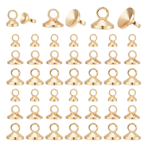 PandaHall ARRICRAFT 90Pcs 3 Size Brass Pendants Bails, Bead Cap Bails, For No Hole Beads, Real 14K Gold Plated, 3.5~4.7x2.5~5.6mm, Hole...
PandaHall ARRICRAFT 90Pcs 3 Size Brass Pendants Bails, Bead Cap Bails, For No Hole Beads, Real 14K Gold Plated, 3.5~4.7x2.5~5.6mm, Hole...