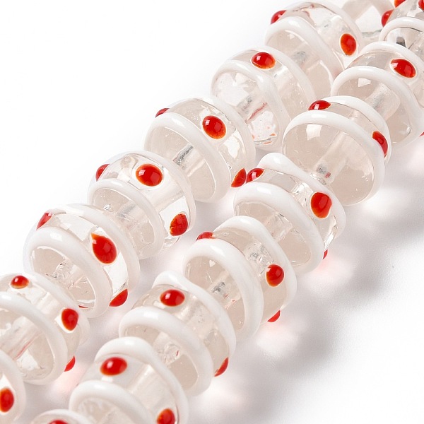 PandaHall Handmade Bumpy Lampwork Beads, Round, White, 13x11.5mm, Hole: 1.8mm, about 33pcs/strand, 14.76''(37.5cm) Lampwork Round White
PandaHall Handmade Bumpy Lampwork Beads, Round, White, 13x11.5mm, Hole: 1.8mm, about 33pcs/strand, 14.76''(37.5cm) Lampwork Round White