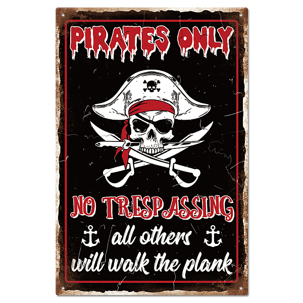 PandaHall Vintage Metal Tin Sign, Iron Wall Decor for Bars, Restaurants, Cafe Pubs, Rectangle, Skull, 300x200x0.5mm Iron Skull
PandaHall Vintage Metal Tin Sign, Iron Wall Decor for Bars, Restaurants, Cafe Pubs, Rectangle, Skull, 300x200x0.5mm Iron Skull