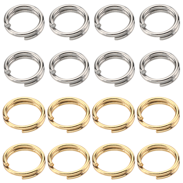 PandaHall SUNNYCLUE 400Pcs 2 Colors 304 Stainless Steel Split Rings, Double Loops Jump Rings, Golden & Stainless Steel Color, 5x1mm, Inner...
PandaHall SUNNYCLUE 400Pcs 2 Colors 304 Stainless Steel Split Rings, Double Loops Jump Rings, Golden & Stainless Steel Color, 5x1mm, Inner...
