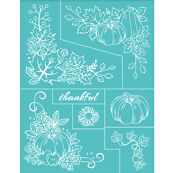 PandaHall Self-Adhesive Silk Screen Printing Stencil, for Painting on Wood, DIY Decoration T-Shirt Fabric, Turquoise, Pumpkin Pattern...
PandaHall Self-Adhesive Silk Screen Printing Stencil, for Painting on Wood, DIY Decoration T-Shirt Fabric, Turquoise, Pumpkin Pattern...
