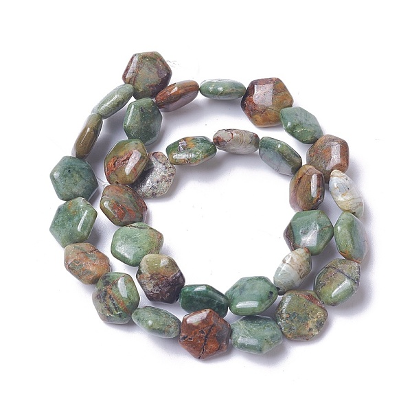 PandaHall Natural Green Opal Beads Strands, Hexagon, 12~12.5x12.5~13x4.5~5.5mm, Hole: 0.8mm, about 33pcs/strand, 15.5~15.7 inch(39.5~40cm)...
PandaHall Natural Green Opal Beads Strands, Hexagon, 12~12.5x12.5~13x4.5~5.5mm, Hole: 0.8mm, about 33pcs/strand, 15.5~15.7 inch(39.5~40cm)...
