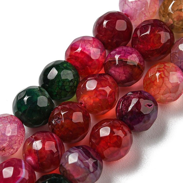 PandaHall Natural Agate Beads Strands, Dyed & Heated, Round, Faceted, Red, 6mm, Hole: 1mm, about 62pcs/strand, 14.37~14.76 inch(36.5~37.5cm)...
PandaHall Natural Agate Beads Strands, Dyed & Heated, Round, Faceted, Red, 6mm, Hole: 1mm, about 62pcs/strand, 14.37~14.76 inch(36.5~37.5cm)...