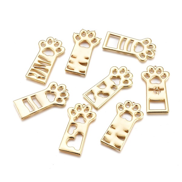 PandaHall Alloy Open Back Bezel Pendants, for DIY UV Resin, Epoxy Resin Jewelry Making, Cat Paw, Cadmium Free & Lead Free, Light Gold...
PandaHall Alloy Open Back Bezel Pendants, for DIY UV Resin, Epoxy Resin Jewelry Making, Cat Paw, Cadmium Free & Lead Free, Light Gold...