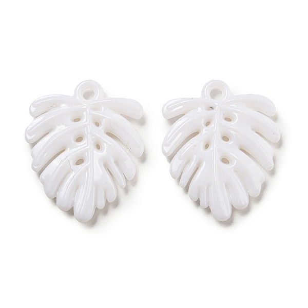 PandaHall Opaque Acrylic Pendants, Leaf Charms, White, 32.5x26x4mm, Hole: 2.5mm, about 300pcs/500g. Acrylic Leaf White
PandaHall Opaque Acrylic Pendants, Leaf Charms, White, 32.5x26x4mm, Hole: 2.5mm, about 300pcs/500g. Acrylic Leaf White
