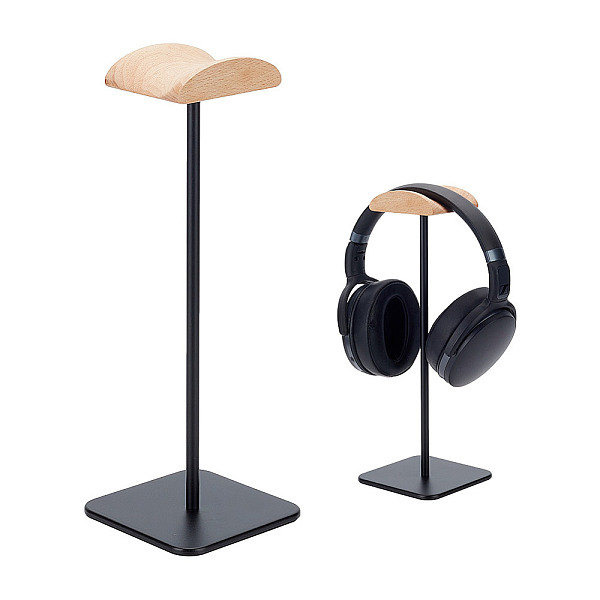 PandaHall Wooden Headphone Stand Headphone Headset Holder with Base Smartphone Stand Iron Bar Gaming Headset Stand Desk Hanger Hook for Men...
PandaHall Wooden Headphone Stand Headphone Headset Holder with Base Smartphone Stand Iron Bar Gaming Headset Stand Desk Hanger Hook for Men...