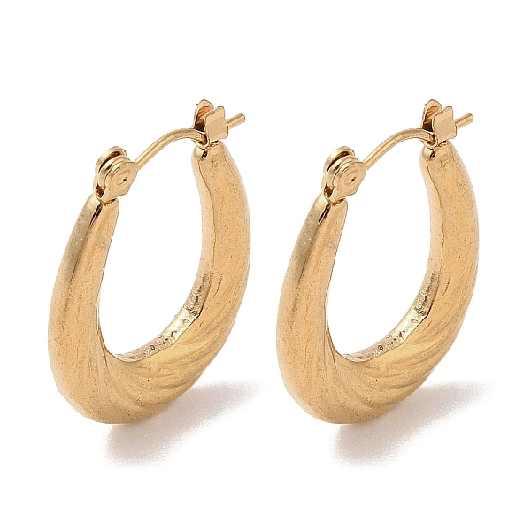 PandaHall Texture Oval 201 Stainless Steel Half Hoop Earrings for Women, with 304 Stainless Steel Pin, Golden, 23x3.5mm 201 Stainless Steel...
PandaHall Texture Oval 201 Stainless Steel Half Hoop Earrings for Women, with 304 Stainless Steel Pin, Golden, 23x3.5mm 201 Stainless Steel...