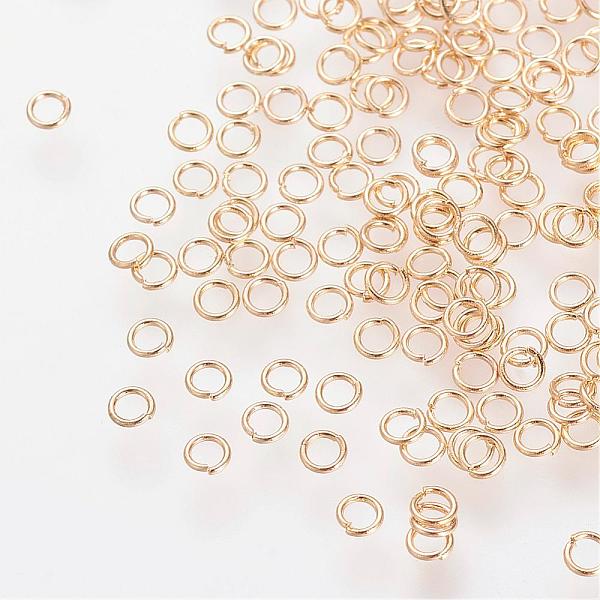 PandaHall 304 Stainless Steel Jump Rings, Open Jump Rings, Nickel Free, Real 18K Gold Plated, 24 Gauge, 2.5x0.5mm, Inner Diameter: 1.5mm 304...
PandaHall 304 Stainless Steel Jump Rings, Open Jump Rings, Nickel Free, Real 18K Gold Plated, 24 Gauge, 2.5x0.5mm, Inner Diameter: 1.5mm 304...
