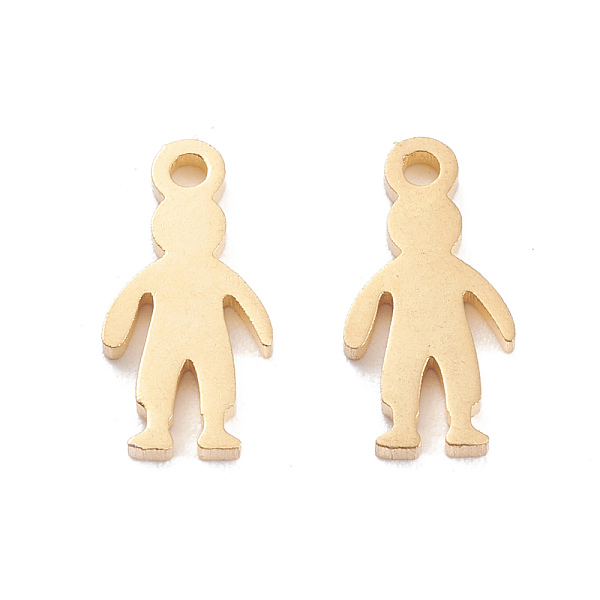 PandaHall 304 Stainless Steel Charms, Laser Cut, Man, Golden, 12.5x6x1mm, Hole: 1.2mm 304 Stainless Steel Human
PandaHall 304 Stainless Steel Charms, Laser Cut, Man, Golden, 12.5x6x1mm, Hole: 1.2mm 304 Stainless Steel Human