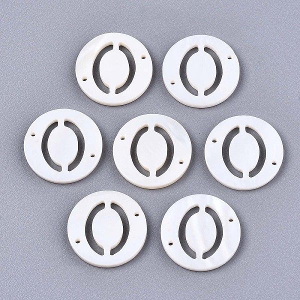 PandaHall Natural Freshwater Shell Links Connectors, Flat Round with Letter, Letter.O, 14.5x1.5mm, Hole: 0.9mm Shell Flat Round
PandaHall Natural Freshwater Shell Links Connectors, Flat Round with Letter, Letter.O, 14.5x1.5mm, Hole: 0.9mm Shell Flat Round