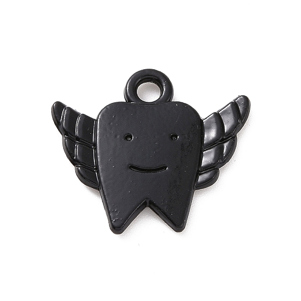 PandaHall Alloy Pendants, Electrophoresis Black, Tooth Pattern, 17.5x19.5x2mm, Hole: 2mm Alloy Body
PandaHall Alloy Pendants, Electrophoresis Black, Tooth Pattern, 17.5x19.5x2mm, Hole: 2mm Alloy Body