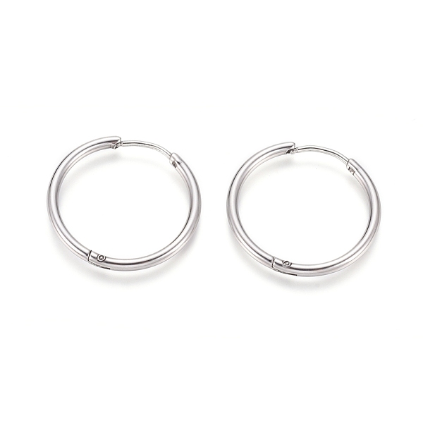 PandaHall 202 Stainless Steel Huggie Hoop Earrings, Hypoallergenic Earrings, with 316 Surgical Stainless Steel Pin, Stainless Steel Color...
PandaHall 202 Stainless Steel Huggie Hoop Earrings, Hypoallergenic Earrings, with 316 Surgical Stainless Steel Pin, Stainless Steel Color...