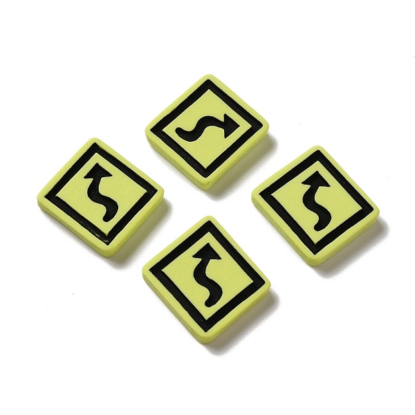 PandaHall Opaque Resin Cabochons, Rhombus with Arrow Sign, Yellow, 17x19x4mm Resin Rhombus Yellow
PandaHall Opaque Resin Cabochons, Rhombus with Arrow Sign, Yellow, 17x19x4mm Resin Rhombus Yellow