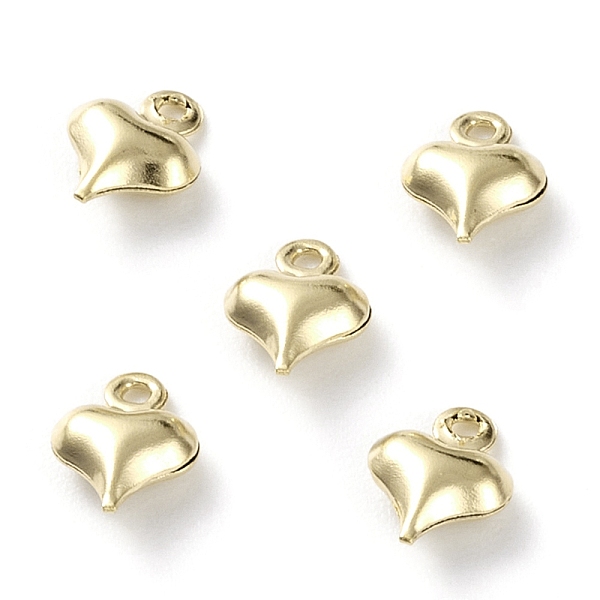 PandaHall Brass Charms, Heart, Real 24K Gold Plated, 8.5x6.5x3mm, Hole: 1mm Brass Heart
PandaHall Brass Charms, Heart, Real 24K Gold Plated, 8.5x6.5x3mm, Hole: 1mm Brass Heart