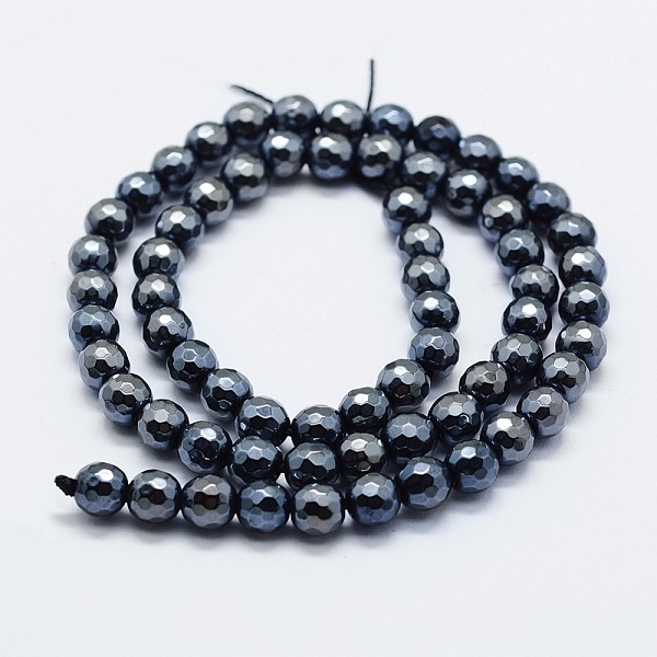 PandaHall Electroplated Natural Agate Beads Strands, Dyed & Heated, Round, Faceted, Black, 8mm, Hole: 1.5mm, about 47pcs/strand, 14.9 inch...
PandaHall Electroplated Natural Agate Beads Strands, Dyed & Heated, Round, Faceted, Black, 8mm, Hole: 1.5mm, about 47pcs/strand, 14.9 inch...