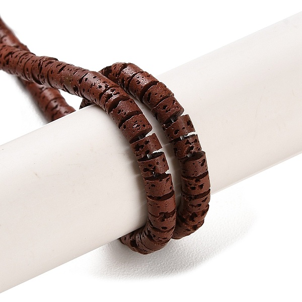 PandaHall Synthetic Lava Rock Dyed Beads Strands, Disc, Heishi Beads, Coconut Brown, 4x2~2.5mm, Hole: 0.7mm, about 152pcs/strand, 15.12''...
PandaHall Synthetic Lava Rock Dyed Beads Strands, Disc, Heishi Beads, Coconut Brown, 4x2~2.5mm, Hole: 0.7mm, about 152pcs/strand, 15.12''...