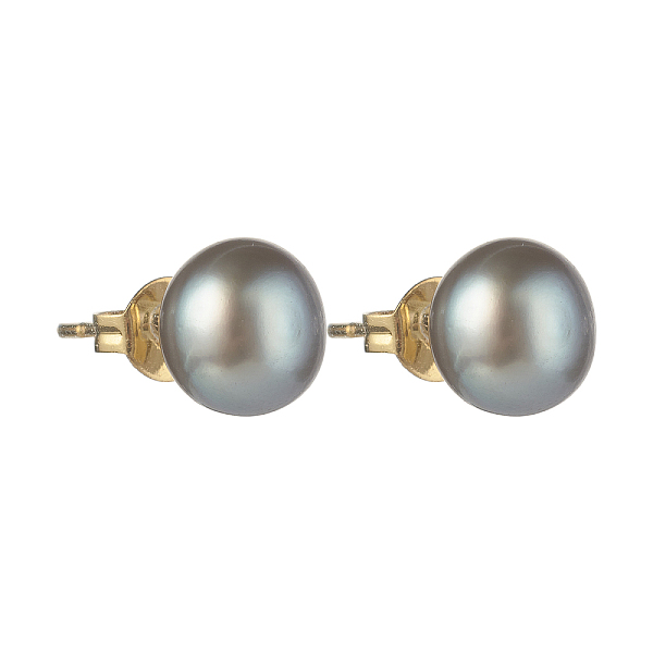 PandaHall Natural Pearl Rondelle Stud Earrings, 304 Stainless Steel Earring Post, Golden, Light Blue, 7~7.5mm, Pin: 0.7mm Pearl Round
PandaHall Natural Pearl Rondelle Stud Earrings, 304 Stainless Steel Earring Post, Golden, Light Blue, 7~7.5mm, Pin: 0.7mm Pearl Round