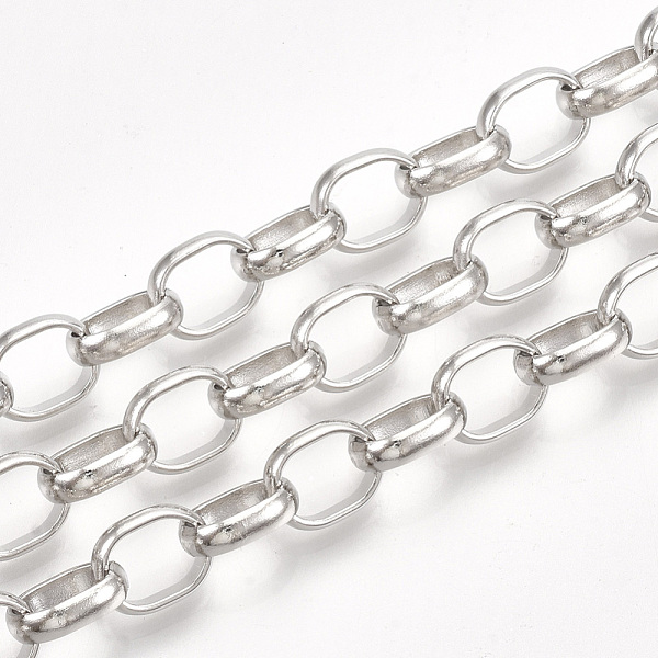PandaHall Iron Rolo Chains, Belcher Chains, Unwelded, with Spool, Platinum, 10x8x2.5mm, about 82.02 Feet(25m)/roll Iron
PandaHall Iron Rolo Chains, Belcher Chains, Unwelded, with Spool, Platinum, 10x8x2.5mm, about 82.02 Feet(25m)/roll Iron