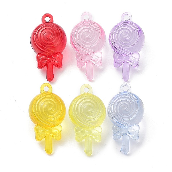 PandaHall Transparent Plastic Pendants, Lollipop Charm, Mixed Color, 42.5x22x21mm, Hole: 3mm Plastic Lollipop Multicolor
PandaHall Transparent Plastic Pendants, Lollipop Charm, Mixed Color, 42.5x22x21mm, Hole: 3mm Plastic Lollipop Multicolor