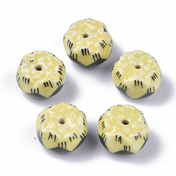 PandaHall Handmade Porcelain Beads, Famille Rose Style, Flower, Yellow, 19~20x13~14mm, Hole: 1.8mm Porcelain Flower Yellow
PandaHall Handmade Porcelain Beads, Famille Rose Style, Flower, Yellow, 19~20x13~14mm, Hole: 1.8mm Porcelain Flower Yellow
