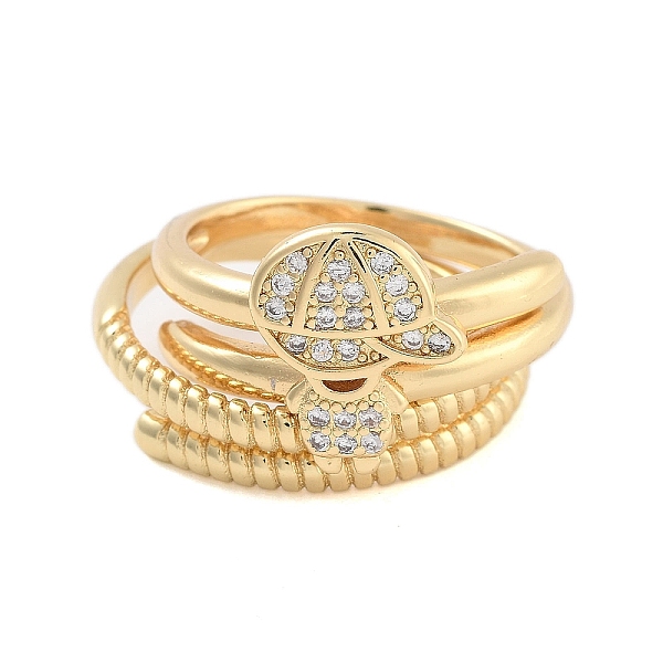 PandaHall Brass Micro Pave Cubic Zirconia Boy Open Cuff Rings Set for Women, Golden, Inner Diameter: Adjustable, 2pcs/set Brass+Cubic..., Clear
PandaHall Brass Micro Pave Cubic Zirconia Boy Open Cuff Rings Set for Women, Golden, Inner Diameter: Adjustable, 2pcs/set Brass+Cubic..., Clear