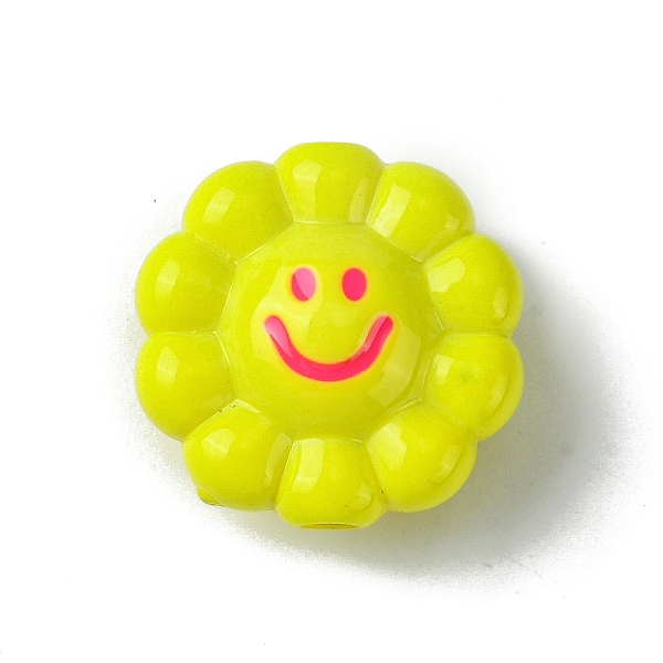 PandaHall Dopamine Style Opaque Acrylic Beads, Flower with Smiling, Yellow, 23.5x24x11.5mm, Hole: 3.5mm Acrylic Flower Yellow
PandaHall Dopamine Style Opaque Acrylic Beads, Flower with Smiling, Yellow, 23.5x24x11.5mm, Hole: 3.5mm Acrylic Flower Yellow