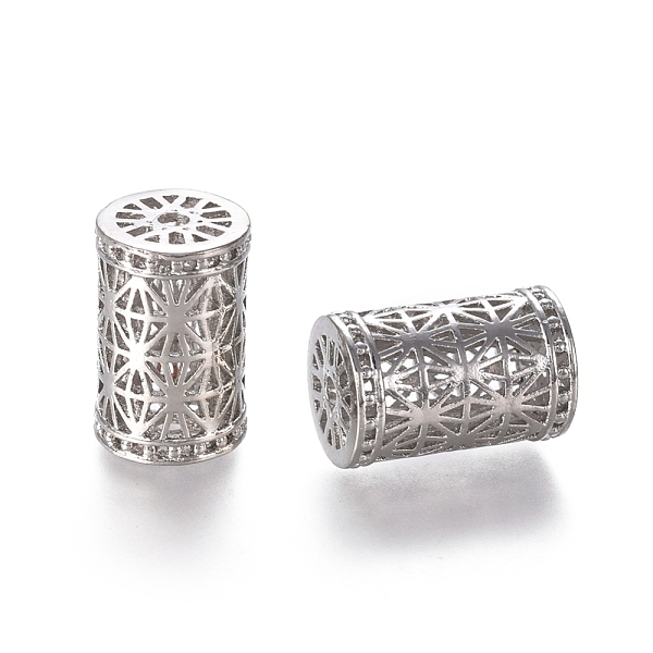 PandaHall Hollow Brass Beads, Column, Real Platinum Plated, 18x12mm, Hole: 2mm Brass Column
PandaHall Hollow Brass Beads, Column, Real Platinum Plated, 18x12mm, Hole: 2mm Brass Column