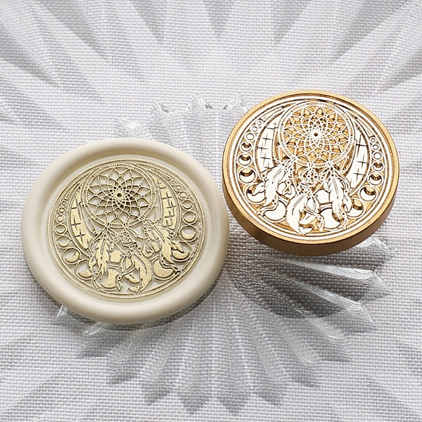 PandaHall Golden Plated Brass Wax Sealing Stamp Head, for Post Decoration DIY Card Making, Feather, 30x14.5mm, Hole: 7mm Brass Feather
PandaHall Golden Plated Brass Wax Sealing Stamp Head, for Post Decoration DIY Card Making, Feather, 30x14.5mm, Hole: 7mm Brass Feather